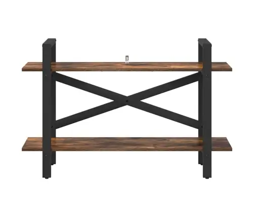 Raamatukapp Suitsetatud Tamm 100 X 33,5 X 64 Cm Tehispuit