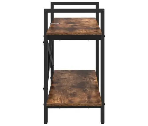 Raamatukapp Suitsetatud Tamm 100 X 33,5 X 64 Cm Tehispuit