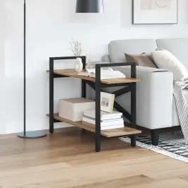 Grāmatu Plaukts Artisānā Ozols 100 X 33,5 X 64 Cm Vidaxl