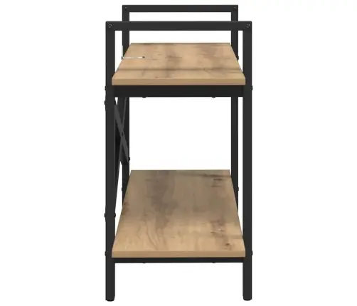 Grāmatu Plaukts Artisānā Ozols 100 X 33,5 X 64 Cm Vidaxl