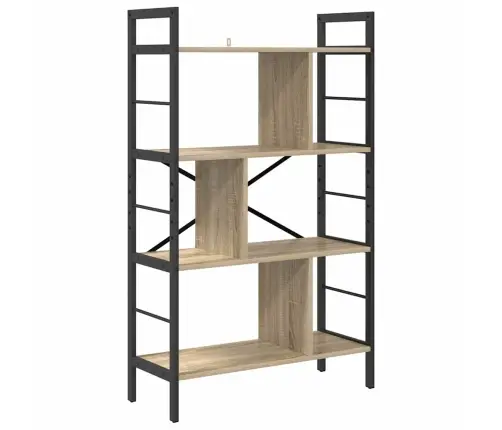 Raamatukapp Sonoma Tamm 75 X 30 X 123,5 Cm Tehispuit