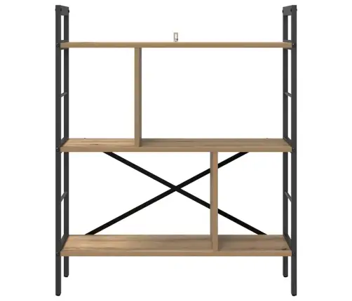 Grāmatu Plaukts Artisānā Ozols 75 X 30 X 91 Cm Vidaxl