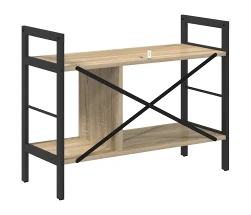 Grāmatu Plaukts Sonoma Ozols 75 X 30 X 58,5 Cm Vidaxl