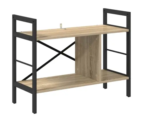 Grāmatu Plaukts Sonoma Ozols 75 X 30 X 58,5 Cm Vidaxl