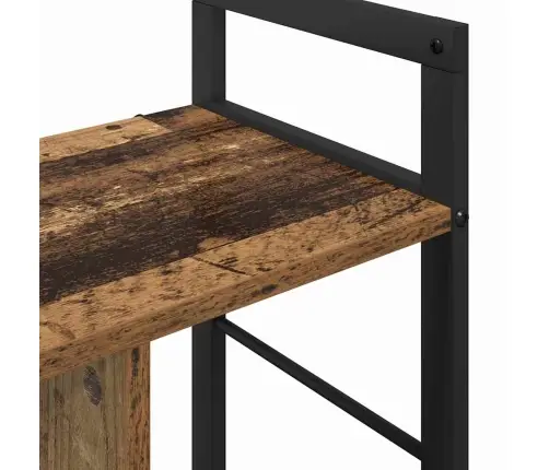 Raamatukapp Vana Puit 75 X 30 X 58,5 Cm Tehispuit