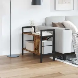 Raamatukapp Vana Puit 75 X 30 X 58,5 Cm Tehispuit