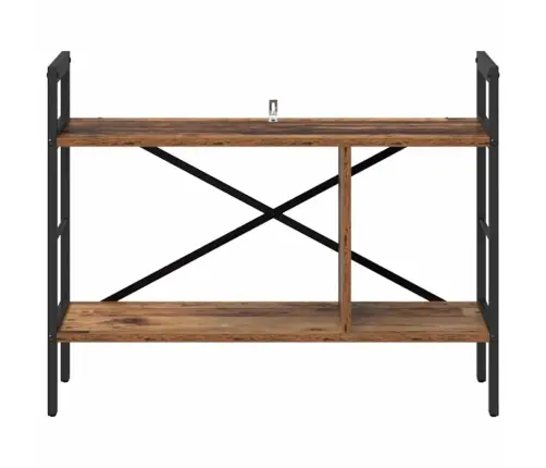 Raamatukapp Vana Puit 75 X 30 X 58,5 Cm Tehispuit