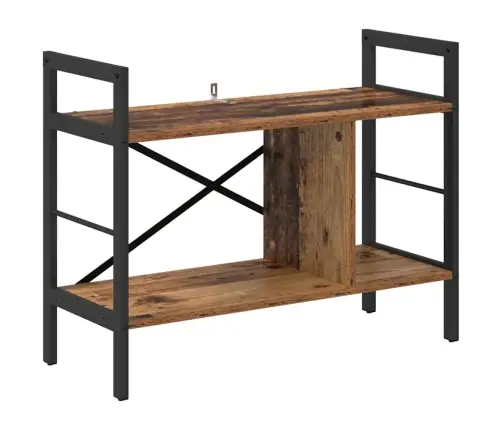 Raamatukapp Vana Puit 75 X 30 X 58,5 Cm Tehispuit