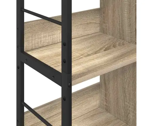 Grāmatu Plaukts Sonoma Ozols 82 X 32 X 144,5 Cm Vidaxl