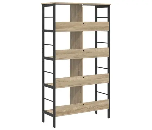 Grāmatu Plaukts Sonoma Ozols 82 X 32 X 144,5 Cm Vidaxl