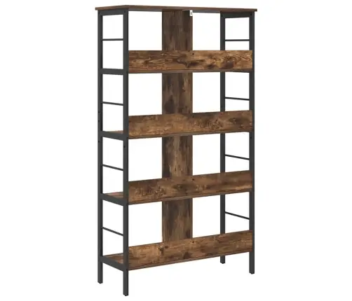 Raamatukapp Suitsetatud Tamm 82 X 32 X 144,5 Cm Tehispuit