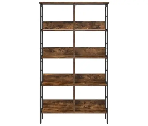 Raamatukapp Suitsetatud Tamm 82 X 32 X 144,5 Cm Tehispuit