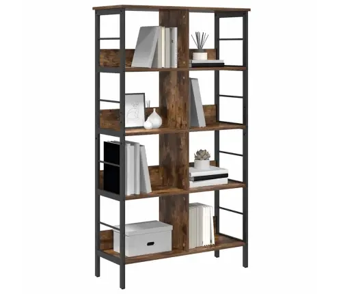 Raamatukapp Suitsetatud Tamm 82 X 32 X 144,5 Cm Tehispuit