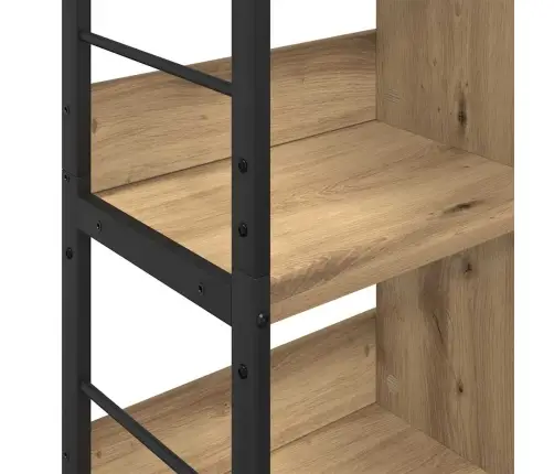 Knygų Lentyna Amatininkų Ąžuolas 82 X 32 X 144,5 Cm