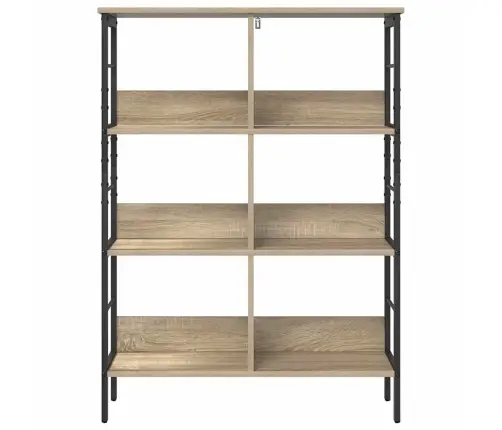 Raamatukapp Sonoma Tamm 82 X 32 X 112 Cm Tehispuit