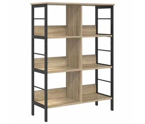 Raamatukapp Sonoma Tamm 82 X 32 X 112 Cm Tehispuit