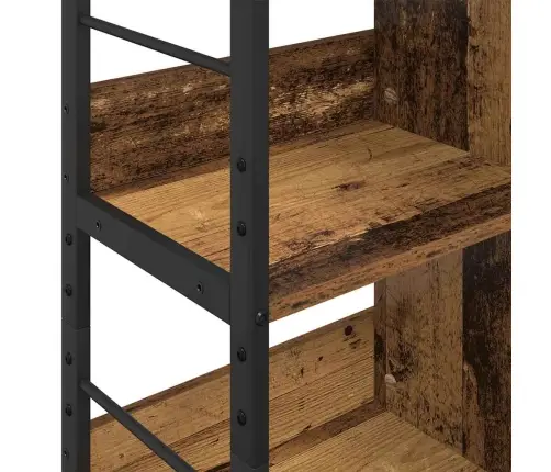 Raamatukapp Vana Puit 82 X 32 X 112 Cm Tehispuit