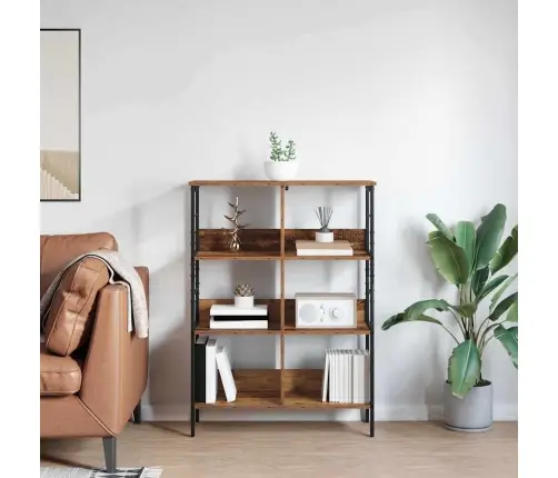 Raamatukapp Vana Puit 82 X 32 X 112 Cm Tehispuit