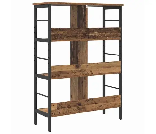 Raamatukapp Vana Puit 82 X 32 X 112 Cm Tehispuit