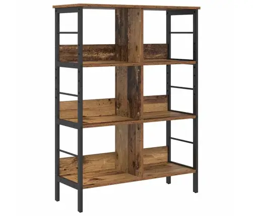 Raamatukapp Vana Puit 82 X 32 X 112 Cm Tehispuit