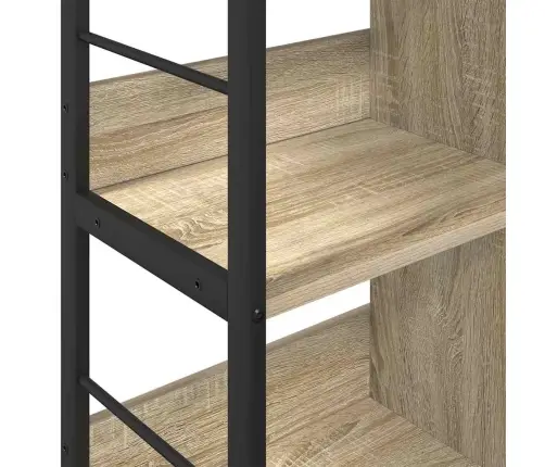 Grāmatu Plaukts Sonoma Ozols 82 X 32 X 79 Cm Inženierijas Koks Vidaxl