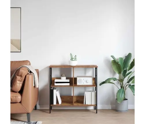 Knygų Lentyna Senovinis Medis 82 X 32 X 79 Cm Apdirbta Mediena