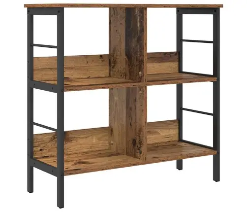 Knygų Lentyna Senovinis Medis 82 X 32 X 79 Cm Apdirbta Mediena