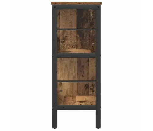 Knygų Lentyna Senovinis Medis 82 X 32 X 79 Cm Apdirbta Mediena