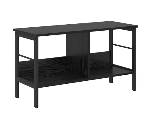 Raamatukapp Must Tamm 82 X 32 X 47 Cm Tehispuit