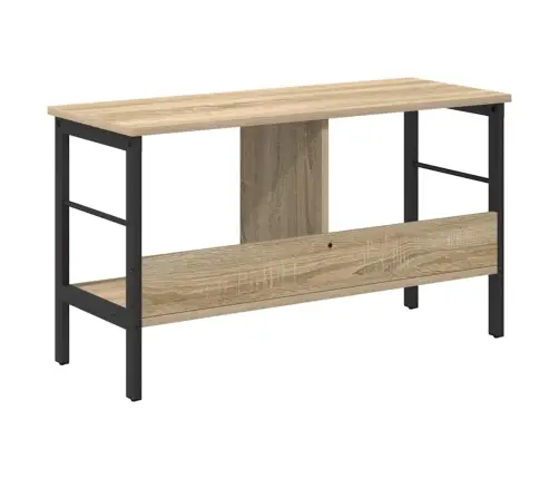 Grāmatu Plaukts Sonoma Ozols 82 X 32 X 47 Cm Inženierijas Koks Vidaxl