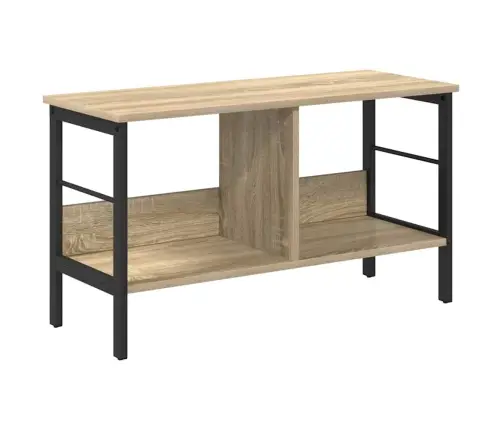 Grāmatu Plaukts Sonoma Ozols 82 X 32 X 47 Cm Inženierijas Koks Vidaxl