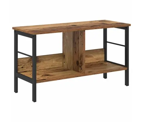 Grāmatu Plaukts Vecs Koks 82 X 32 X 47 Cm Inženierijas Koks Vidaxl