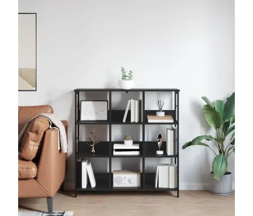 Knygų Lentyna Juodas Ąžuolas 102 X 32 X 104,5 Cm