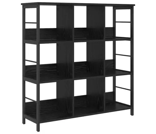 Knygų Lentyna Juodas Ąžuolas 102 X 32 X 104,5 Cm