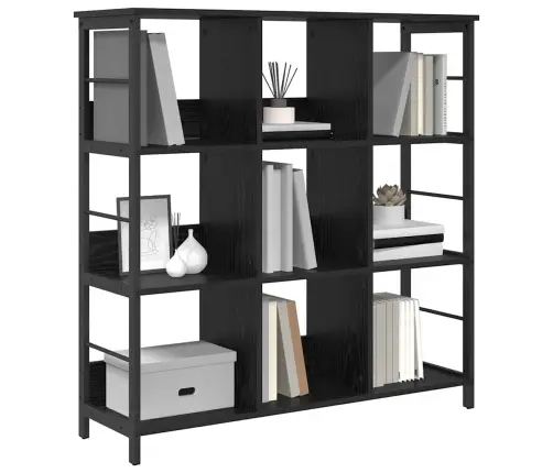 Knygų Lentyna Juodas Ąžuolas 102 X 32 X 104,5 Cm