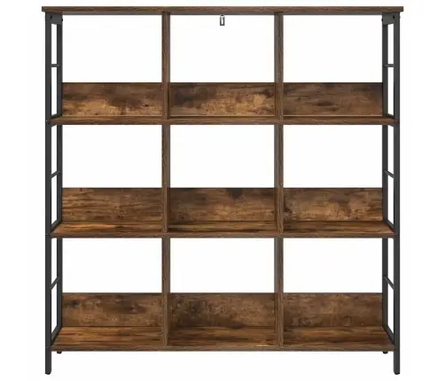 Raamatukapp Suitsetatud Tamm 102 X 32 X 104,5 Cm Tehispuit