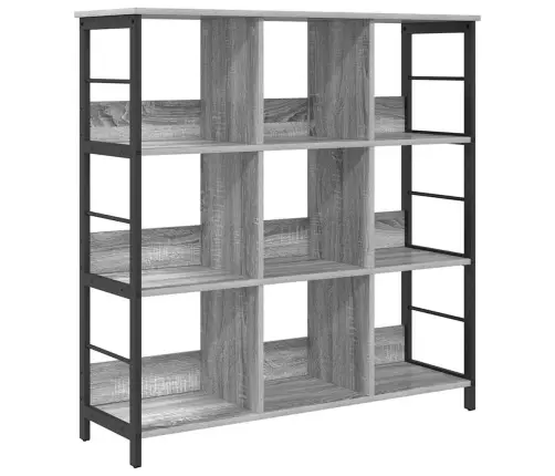 Knygų Lentyna Pilkas Sonoma 102 X 32 X 104,5 Cm