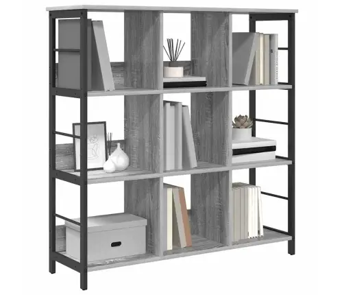 Knygų Lentyna Pilkas Sonoma 102 X 32 X 104,5 Cm