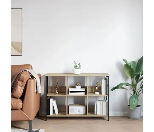 Knygų Lentyna Sonoma Ąžuolas 102 X 32 X 72,5 Cm