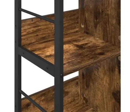 Raamatukapp Suitsetatud Tamm 102 X 32 X 72,5 Cm Tehispuit