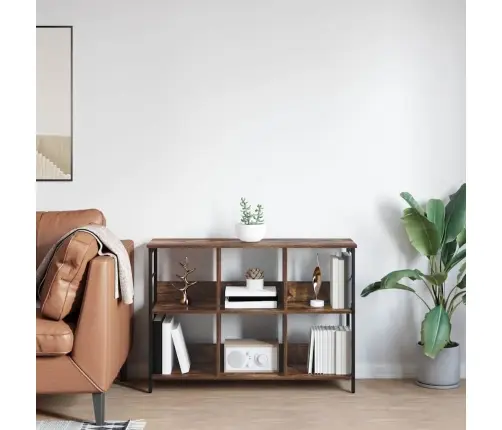 Raamatukapp Suitsetatud Tamm 102 X 32 X 72,5 Cm Tehispuit