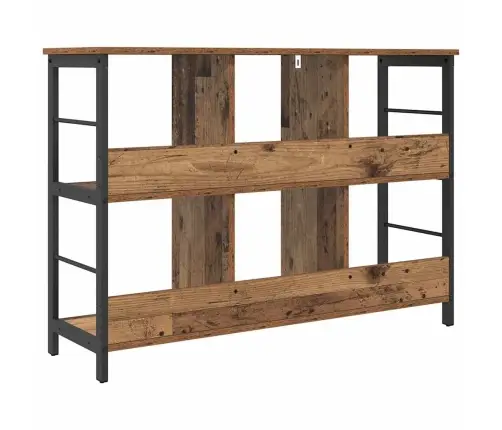 Grāmatu Plaukts Vecs Koks 102 X 32 X 72,5 Cm Inženierijas Koks Vidaxl