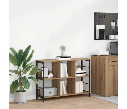 Grāmatu Plaukts Artisānā Ozols 102 X 32 X 72,5 Cm Vidaxl