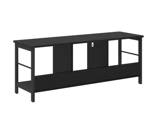 Grāmatu Plaukts Melns Ozolkoks 102 X 32 X 40,5 Cm Vidaxl