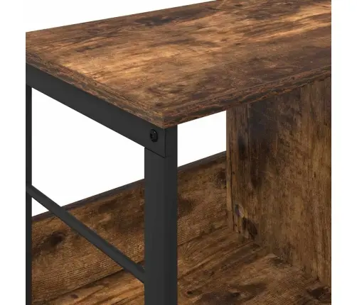 Grāmatu Plaukts Dūmaka Ozols 102 X 32 X 40,5 Cm Vidaxl