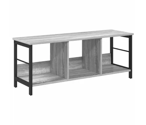 Knygų Lentyna Pilkas Sonoma 102 X 32 X 40,5 Cm Apdirbta Mediena