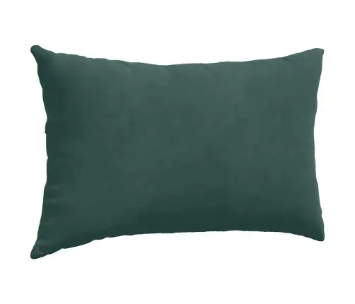 Dīvāna Spilveni 2 Pcs Tumši Zaļa 50 X 30 Cm Korduroja Audums Vidaxl