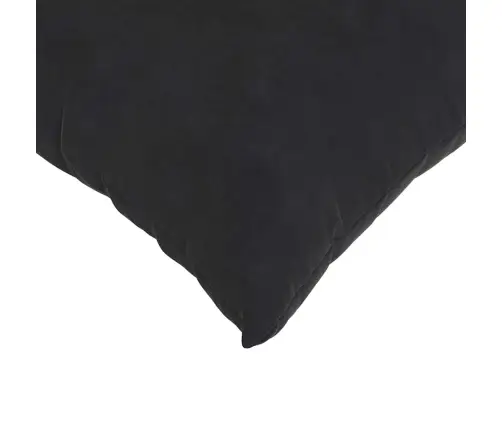 Dīvāna Spilveni 2 Pcs Melna 50 X 30 Cm Korduroja Audums Vidaxl