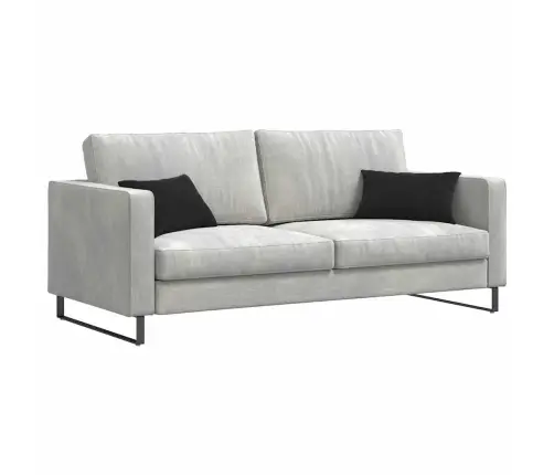 Dīvāna Spilveni 2 Pcs Melna 50 X 30 Cm Korduroja Audums Vidaxl