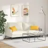 Sofa Pagalvės 2 Pcs Šviesi Geltona 50 X 30 Cm